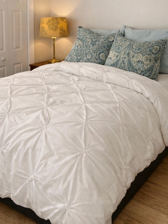 West Elm Other - West Elm Cotton Pintuck Duvet Cover – Twin/Twin XL, White